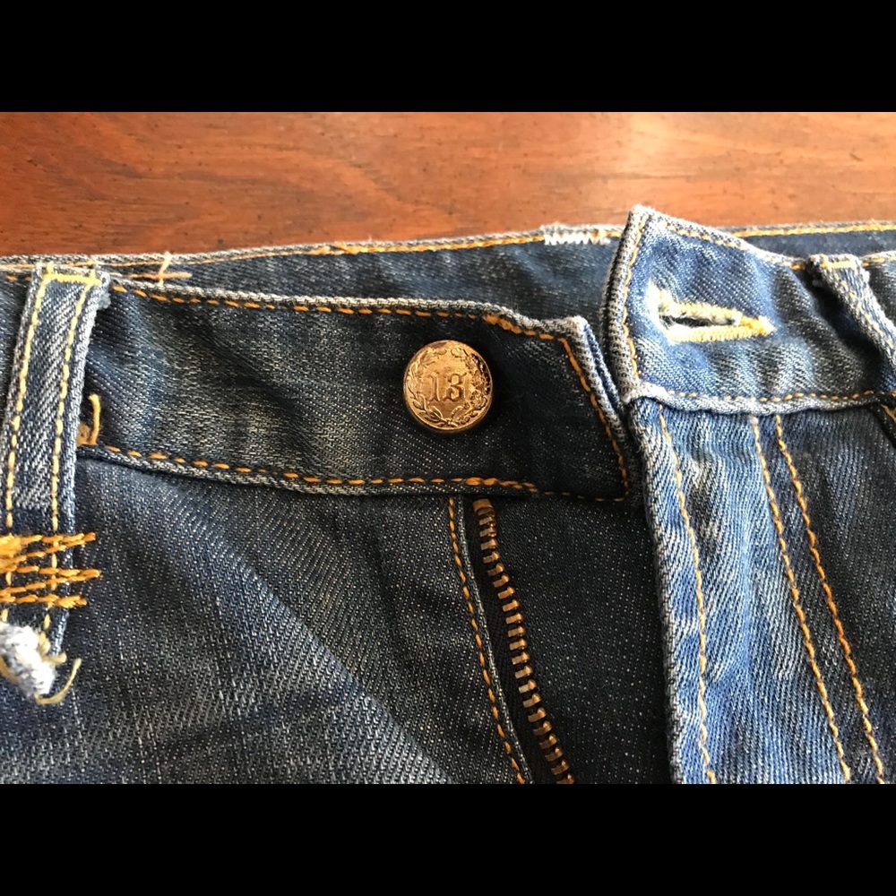 BEAUTIFUL R13 made in Italy sz 24 jeans